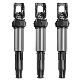 Frankberg 3 x Ignition Coil Petrol Compatible with 3 Series E46 E90 E91 E92 E93 2000-2013 1 Series E81 E82 E87 E88 F20 2004-2020 5 Series E39 E60 E61 2002-2020 17 M.i.ni 2006-2016 X1 X3 X5 Z4 Replace#