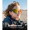 KALIYADI Kids Polarized Sunglasses Youth-Baseball-Sunglasses: Boys Girls Sport Running UV400