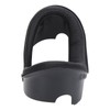 VR Face Pad Black Raised PU Leather Sweat Proof Light