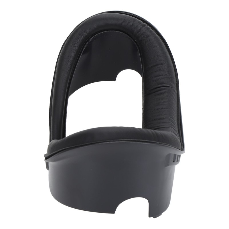 VR Face Pad Black Raised PU Leather Sweat Proof Light