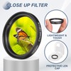 PATIKIL 40.5mm Close-up Filter Macro Lens Filter +4 Diopter Magnification