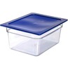 Carlisle 10232B60 Smart Lids Half Size Polyethylene Lid, Dark Blue