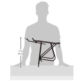 Axiom Journey Adjustable Cycle Rack, Black