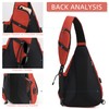 TurnWay Water-Proof Sling Backpack/Crossbody Bag/Shoulder Bag for Travel, Hiking, Cycling,