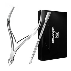 Goobonwar 구본워 큐티클 니퍼(실버 2) [Cuticle Trimmer 5-Piece Set] Gu Bon-Wo Cuticle Nipper (Silver 2) [Cuticle Trimmer 5-Piece Set]