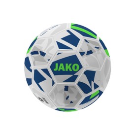 JAKO Lightball Futsal, White/Navy/Neon Green, 4 (290 g)