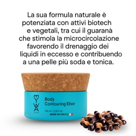 EYWA -Blue Sardinia Remodellierende Körpercreme – mit SCULPUP™, ACTIGYM™ und Guarana – straffend, belebend und voluminös – natürliche, vegane Anti-Cellulite-Behandlung für Gesäß, Oberschenkel, Bauch