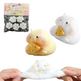 7 pcs Taba Squishy, Cat Paw Squishy, Fufu Squishy, Hamster Toys, Stress Toy, Clever Design, Compact and Easy to Carry, Kneading Toys to Release Internal Pressure Helps with Concentration