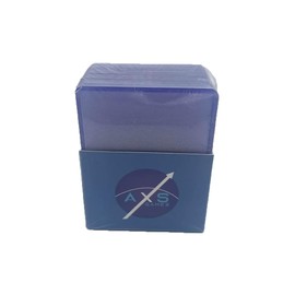 AXS Games 3'' x 4'' Clear Regular Toploader 25ct for Baseball, Football, Basketball, and Collectible TCGs