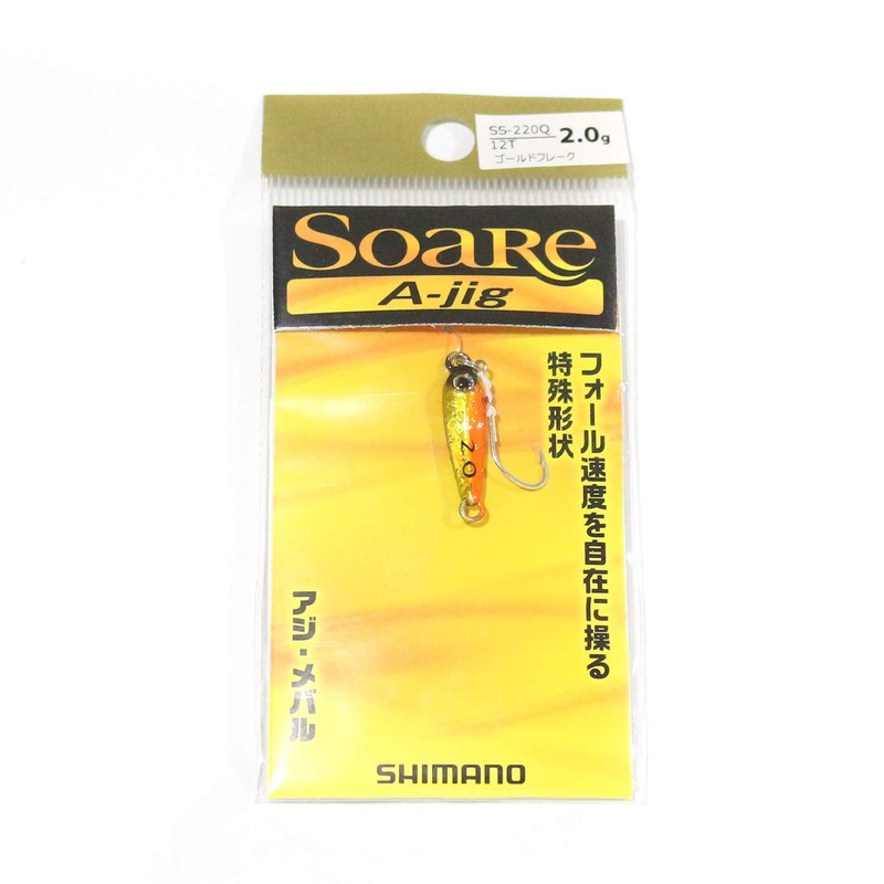 Shimano SS-220Q Metal Jig Soare A-Jig, 0.08 oz (2 g),
