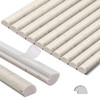 STICKGOO 10-Pack Wall Molding Trim, 12" Tile Edge Trim for