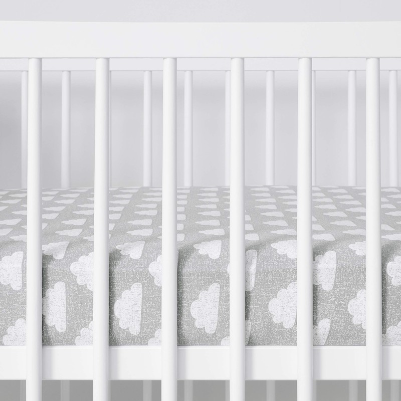 2 Pack Cot & Cot Bed Fitted Sheets 140 x
