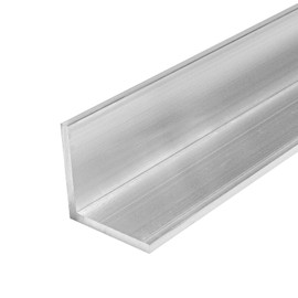 PRIOstahl Aluminium Angle Aluminium Angle Angle Profile L-Profile Aluminium Profile Corner Rail Isosceles - 30 x 30 x 2 mm Length: 2000 mm EN AW-6063 t6 Protection for Corners Edges Creative