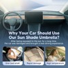 Car Sun Protection Windscreen Car Windscreen Parasol 80 x 140