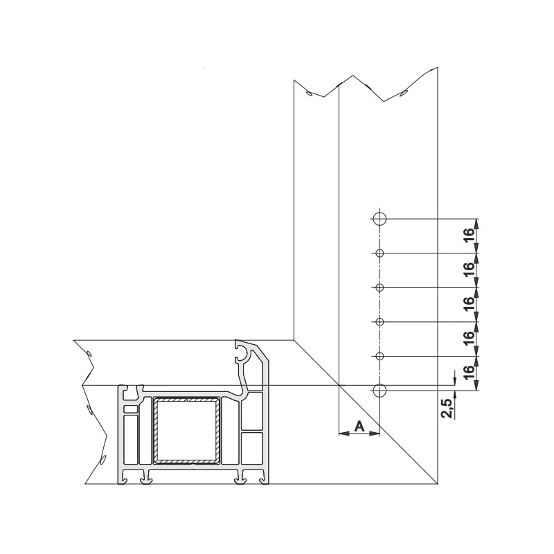 Winkhaus corner bearing repair corner bearing for windows and balcony