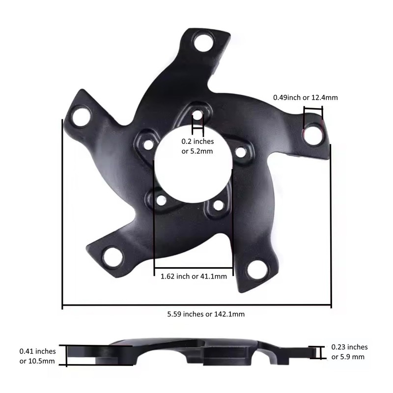 IQ Labs Chainring Spider Adapter for BBSHD 130 BCD Mid