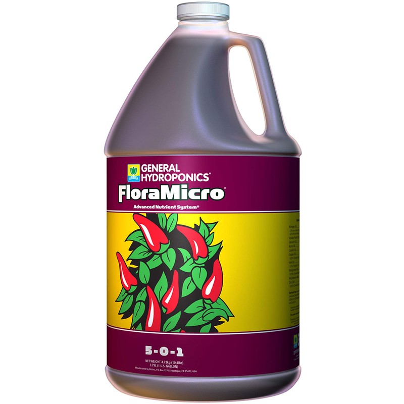 General Hydroponics Flora Grow, Bloom, Micro Combo Fertilizer set, 1