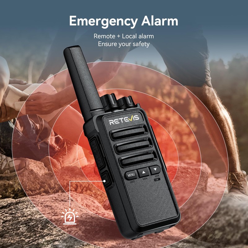 Retevis RT68B 2 Way Radio, Long Range Walkie Talkies for