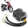 Voltage Regulator Rectifier 7 Wires DualPlug Aluminum Alloy ABS for