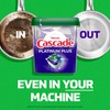 Cascade Platinum Plus Dishwasher Pods, Dish Detergent ActionPacs, Cleaning Supplies,