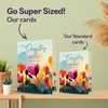 Daughter in Law Birthday Card - Vibrant Summer Flowers -