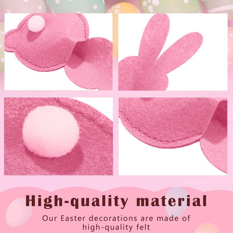 YEWCEP Pack of 12 Easter Table Decorations, Easter Nests for