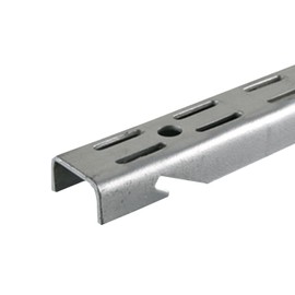 Knape & Vogt John Sterling 0120-39PM Dual Track Standard, 39-Inch, Platinum