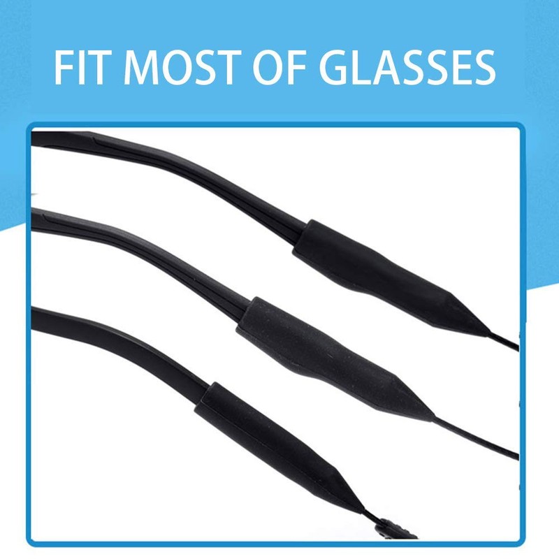 YL TRD Gafas ajustables Gafas Retenedores Deportes Impermeable Sunglass Strap