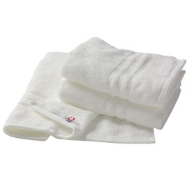 Hiorie Imabari Towel, Certified, Hotel's 3-Piece Set, Off-White, 100% Cotton, Highly Absorbent, Durable, Plain, Made in Japan, Imabari Brand