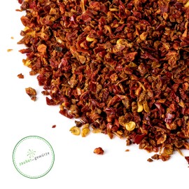 Zauber der Gewürze Red Pepper Flakes - Sliced with mild fruity intense flavour, ideal for refining marinades and dressings 50g