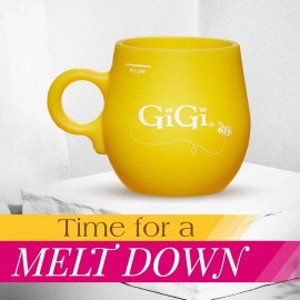 GiGi Microwave Safe Silicone Wax Cup for Hair Removal 6 Ounce Reusable