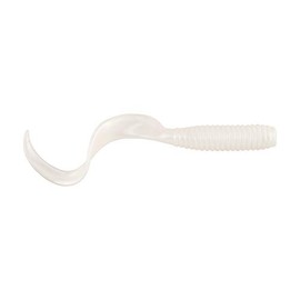 Gulp! Alive! Saltwater Grub Pearl White 6in | 15cm