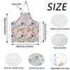 MYSOMY Aunt Apron With Pockets Nanny Aprons Aunt Themed Gift