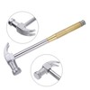 HARFINGTON 6 in 1 Mini Multifunction Claw Copper Hammer and