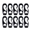 YHAILI 10 x Black Bungee Hooks Boat Bungee Cord Rowing