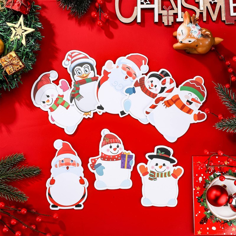 32 Pieces Christmas Notepad Winter Theme Self Sticky Notes Holiday