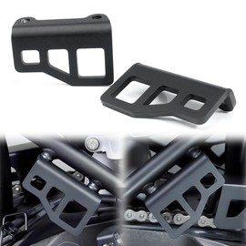 Mantt Motorcycle Rear Passenger Foot Peg Footrest Blanking Block Off Plates Fit for Tenere 700 / XTZ690 2024-2019 T7 Hook Bracket Passenger Peg Holes Cover Plate Foot Peg Removal Plate