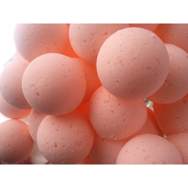 SpaPure GINGER PEACH Bath Bomb - 14 Fizzies with Shea Butter, Ultra Moisturizing (12 Oz) .Great for Dry Skin (Ginger Peach FBA)