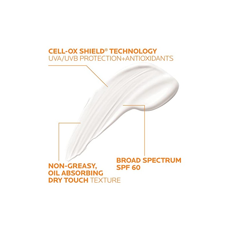 La Roche-Posay - Protector solar Anthelios Clear Skin SPF 60,
