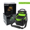 MELOTOUGH Electrician Tool Pouch Bag with Padded Shoulder Strap Constructed