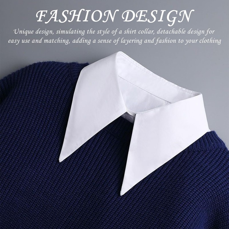 2 Pieces Of Fake Collars For Women, Shirt Collars, Decorative