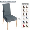 KELUINA Chair Covers, Stretch Chair Covers for Dining Room Chairs,