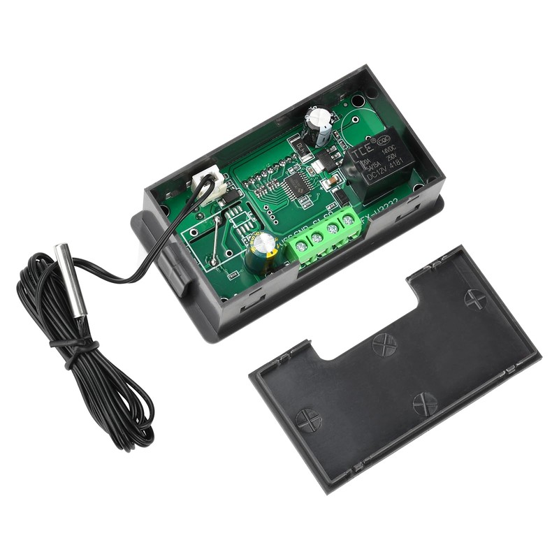 Aideepen W3230 Temperature Controller, 2 Pack DC 12V 20A Digital