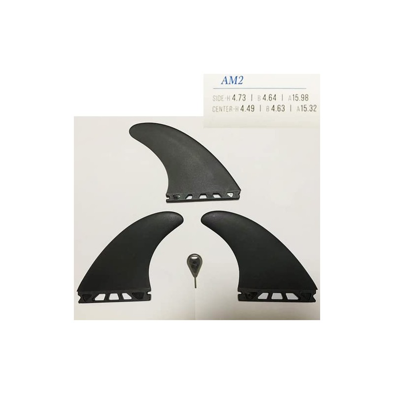 FUNKTION FUTURE AM2 4.73"/4.49" 3 Fin Set FKGFCC-FT-AM2 for Future