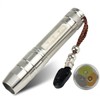 Jade Flashlight Torch Stainless Steel 3 Light Sources Super Bright