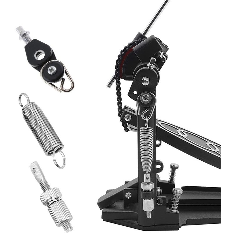 TUOREN 1 Set Complete Spring Assembly Bass Drum Foot Pedal