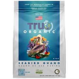 True Organic Plant Foods - Seabird Guano 4lbs - CDFA, OMRI, for Organic Gardening
