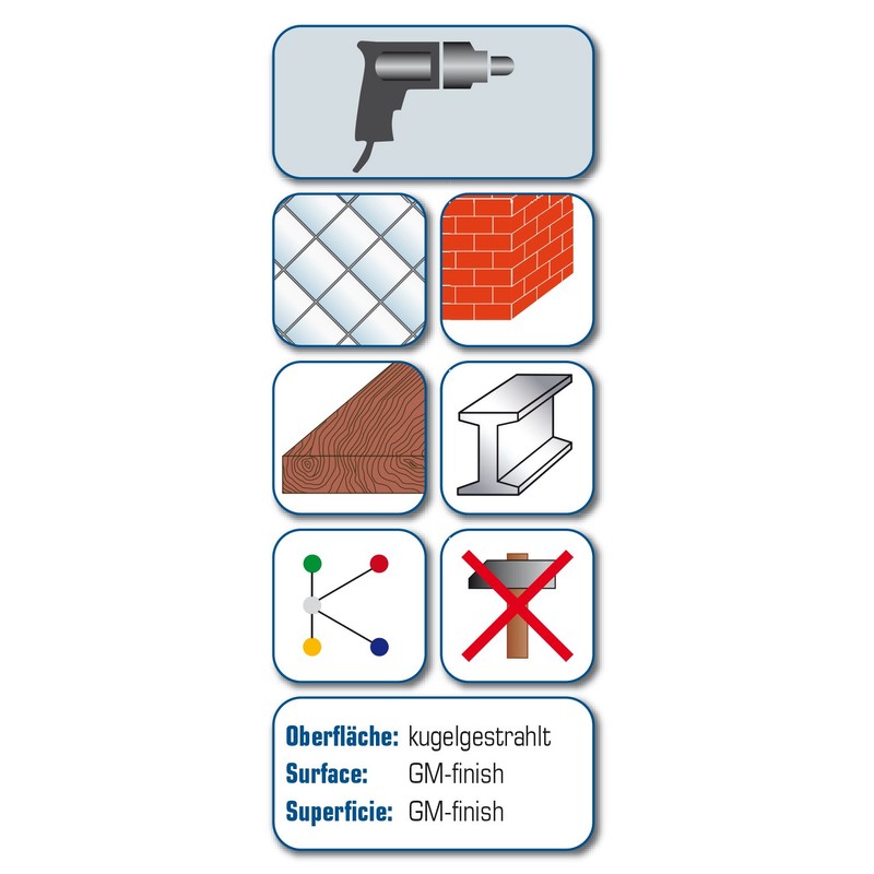 Alpen 72900650100 Tungsten Carbide Multi Purpose Drill Bits"Profi Multicut" 7,