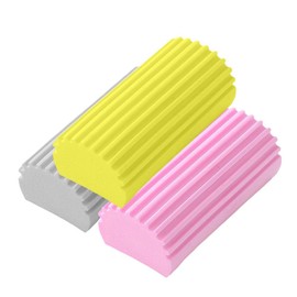 3 Pieces Wet Cleaning Sponge Duster Reusable Dust Sponge for Cleaning Skirting Boards, Air Vents, Ceiling Fans, Household Cleaning Sponge Cleaning Tool