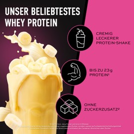 ESN Designer Whey Proteinpulver, Banana, 1 kg + Ultrapure Creatine Monohydrate, 500 g, die Kombi zum Muskelaufbau und -erhalt, geprüfte Qualität - made in Germany